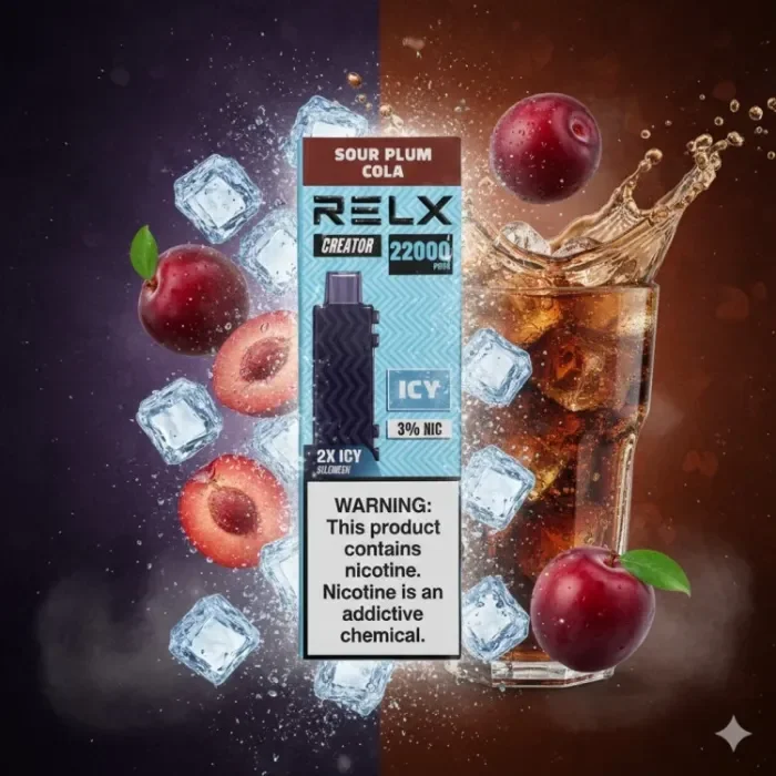 RELX 悅刻積木 Creator 22000口 拋棄式電子煙|屏幕顯示|可調功率